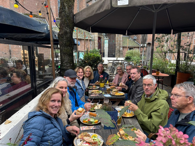 Korte wandeling bij Private diner